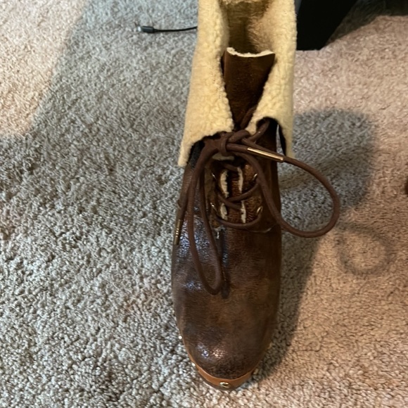 MICHAEL KORS PLATFORM BOOTIES - Picture 2 of 12